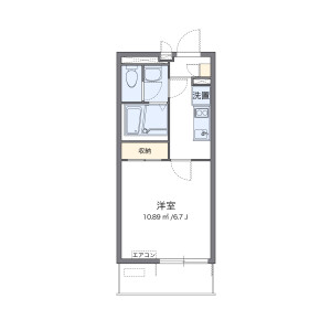 1K Mansion in Hiemachi - Fukuoka-shi Hakata-ku Floorplan