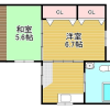 2K House to Buy in Kyoto-shi Shimogyo-ku Floorplan