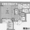 1K Apartment to Rent in Osaka-shi Kita-ku Floorplan