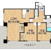2LDK Apartment to Buy in Osaka-shi Tennoji-ku Floorplan