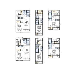 1K Apartment in Higashioizumi - Nerima-ku Floorplan