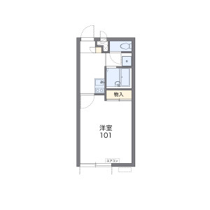 1K Apartment in Ikuta - Kawasaki-shi Tama-ku Floorplan