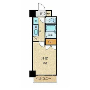 1K Mansion in Taishido - Setagaya-ku Floorplan