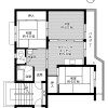 2LDK Apartment to Rent in Aizuwakamatsu-shi Floorplan