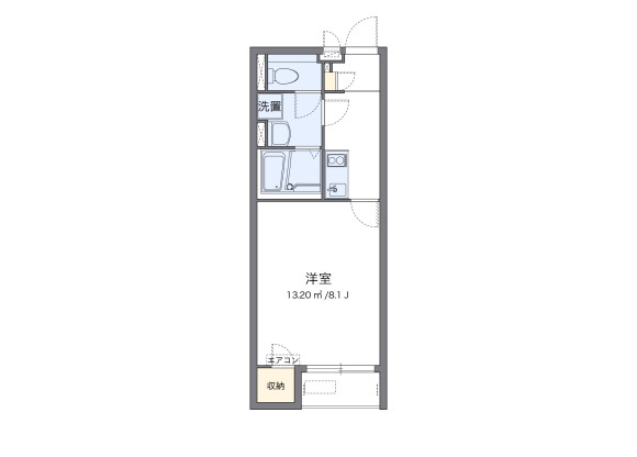 1K Apartment to Rent in Osato-gun Yorii-machi Floorplan