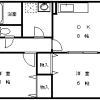 2DK Apartment to Rent in Yokohama-shi Kohoku-ku Floorplan