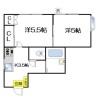 2K Apartment to Rent in Nakano-ku Floorplan