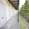1K Apartment to Rent in Hino-shi Building Entrance
