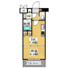 1DK Apartment to Rent in Nishinomiya-shi Floorplan