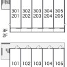 1R Apartment to Rent in Funabashi-shi Layout Drawing