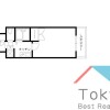 1K Apartment to Rent in Chiyoda-ku Floorplan