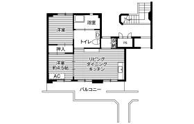 2LDK Mansion in Tsutsumigaoka - Kitakami-shi