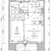 1LDK Apartment to Rent in Chiyoda-ku Floorplan
