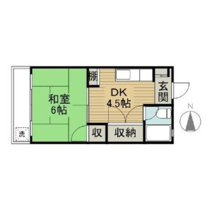 1DK Mansion in Saiwaicho - Itabashi-ku Floorplan