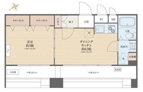 1DK {building type} in Tsukiji - Chuo-ku