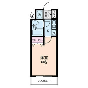 1K Mansion in Toshima - Kita-ku Floorplan