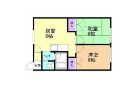 2DK Apartment in Sakuramachi - Eniwa-shi