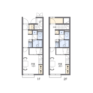 1K Apartment in Katabirashimmachi - Kani-shi Floorplan