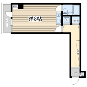 1R {building type} in Nakazato - Kita-ku Floorplan