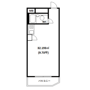 Office - Commercial Property in Shibuya-ku Floorplan