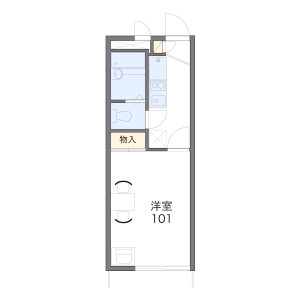1K Apartment in Makino kitamachi - Hirakata-shi Floorplan