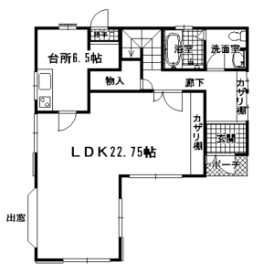 3LDK House in Shimoyamaguchi - Miura-gun Hayama-machi Floorplan