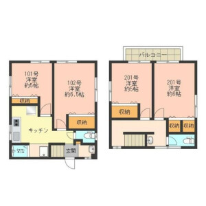 4K House in Oji - Kita-ku Floorplan