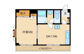 1DK Mansion in Higashiminemachi - Ota-ku