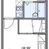 1K Apartment to Rent in Tomigusuku-shi Floorplan