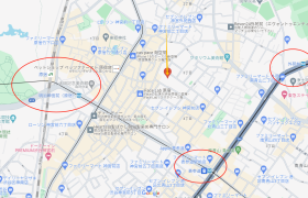 渋谷区神宮前の1LDKマンション