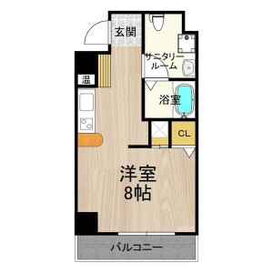 1K Mansion in Andojimachi - Osaka-shi Chuo-ku Floorplan