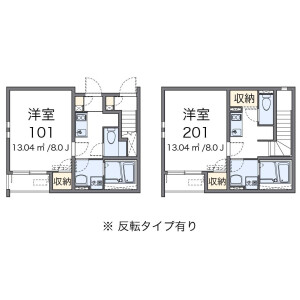 1K Apartment in Okuramachi - Machida-shi Floorplan