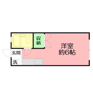 1R Apartment in Asagayakita - Suginami-ku Floorplan