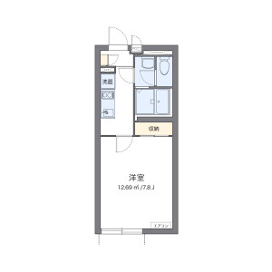 1K Mansion in Oyaguchi - Itabashi-ku Floorplan