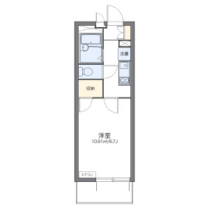 1K Mansion in Inage - Chiba-shi Inage-ku Floorplan