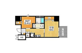 2K Mansion in Shukuyachohigashi - Sakai-shi Sakai-ku