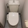 2DK Apartment to Rent in Arakawa-ku Toilet
