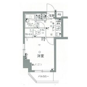 1K Mansion in Kitayamabushicho - Shinjuku-ku Floorplan