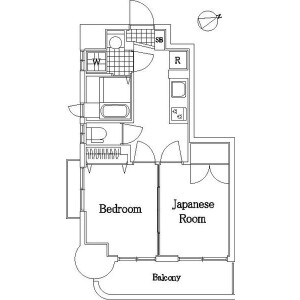 2K Mansion in Koyasudori - Yokohama-shi Kanagawa-ku Floorplan