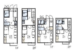 1K Apartment to Rent in Koga-shi Floorplan