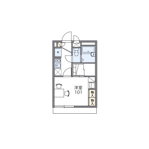 1K Apartment in Yawata nakayamacho - Nagahama-shi Floorplan