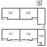1K Apartment to Rent in Wako-shi Layout Drawing