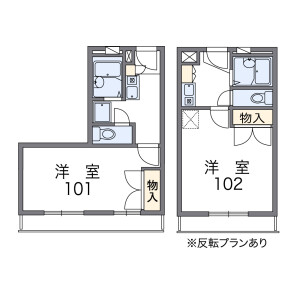 1K Mansion in Komatsuricho - Kishiwada-shi Floorplan