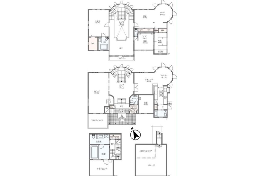 5LDK House to Buy in Zushi-shi Floorplan