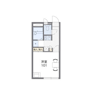 1K Apartment in Naito - Kokubunji-shi Floorplan