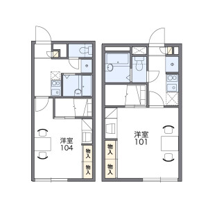 1K Mansion in Satozukamidorigaoka - Sapporo-shi Kiyota-ku Floorplan