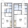 1K Apartment to Rent in Sapporo-shi Kiyota-ku Floorplan
