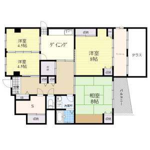 4SDK Mansion in Asagayaminami - Suginami-ku Floorplan