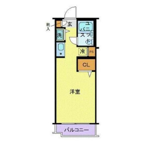 1R Mansion in Shimouma - Setagaya-ku Floorplan