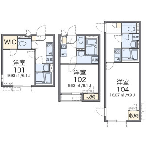 1K Apartment in Haneda - Ota-ku Floorplan